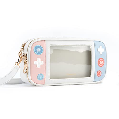 GeekShare 斜め掛けバッグ ポシェット 女の子 ガールズバッグ Switch収納バッグ 財布