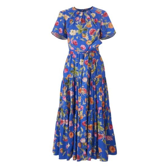 CAROLINA HERRERA Women Dresses R2611N528PSR 475 BLUE