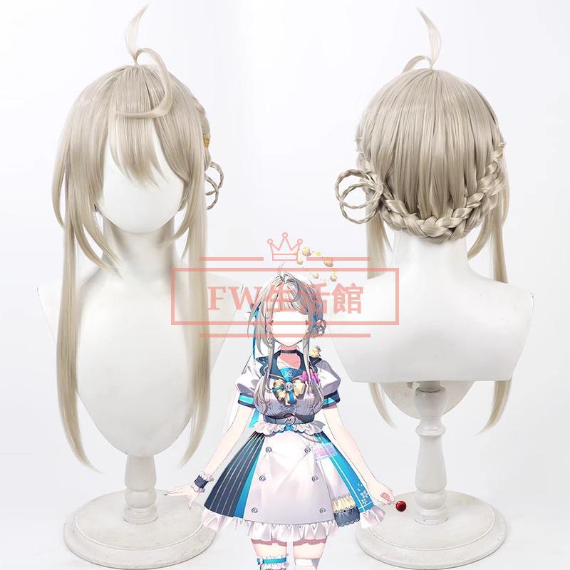 バーチャルライバVirtual YouTuber風 Azusa Honami コスプレウィッグ かつら WIG 耐熱 大人 ハロウィン仮装 変装 コスチューム