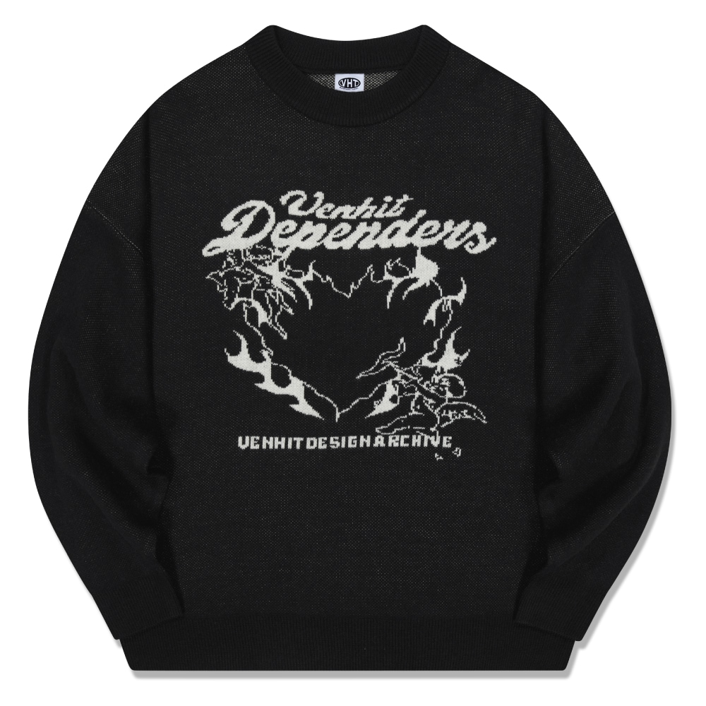 ディフェンダーズジャカードニット