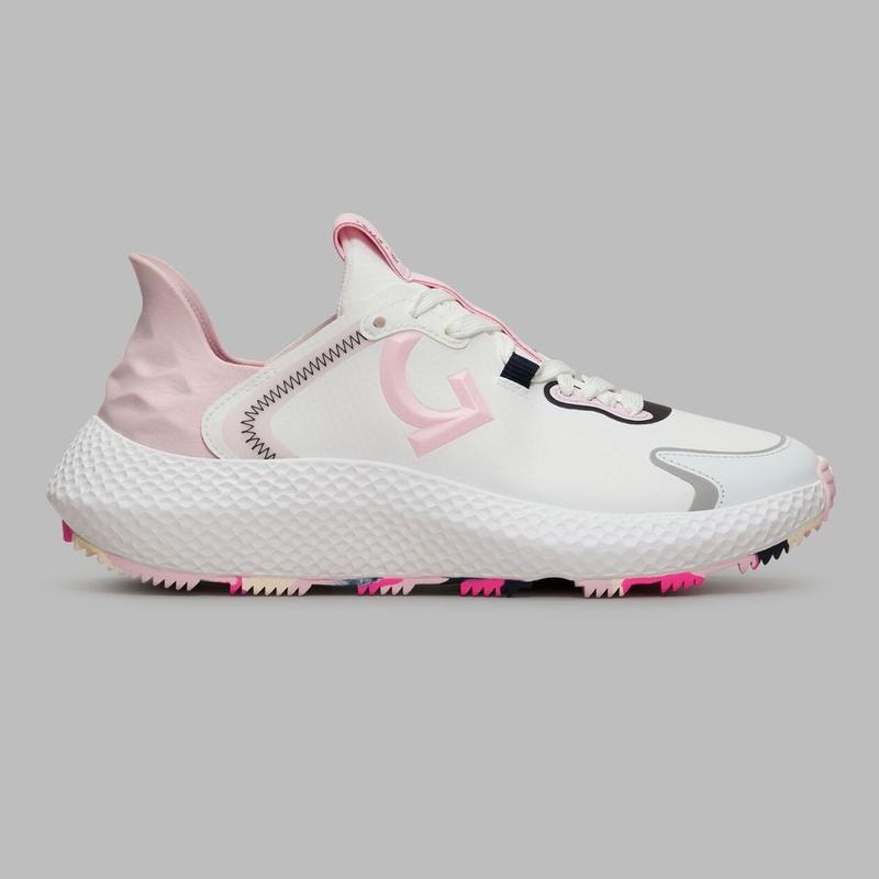 女性ゴルフシューズ 練習靴 スパイクレス スニーカー ピンク 2026