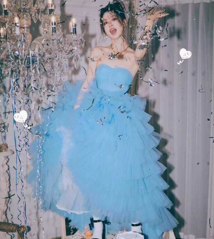 パーティードレス 卒業式ドレス ロング ワンピース きれいめ 花嫁ドレス 前撮りドレス 後撮り ウェディングドレス 可愛い 高級感 お姫様 成人式ドレス カラードレス コンサート オフショルダー 二次