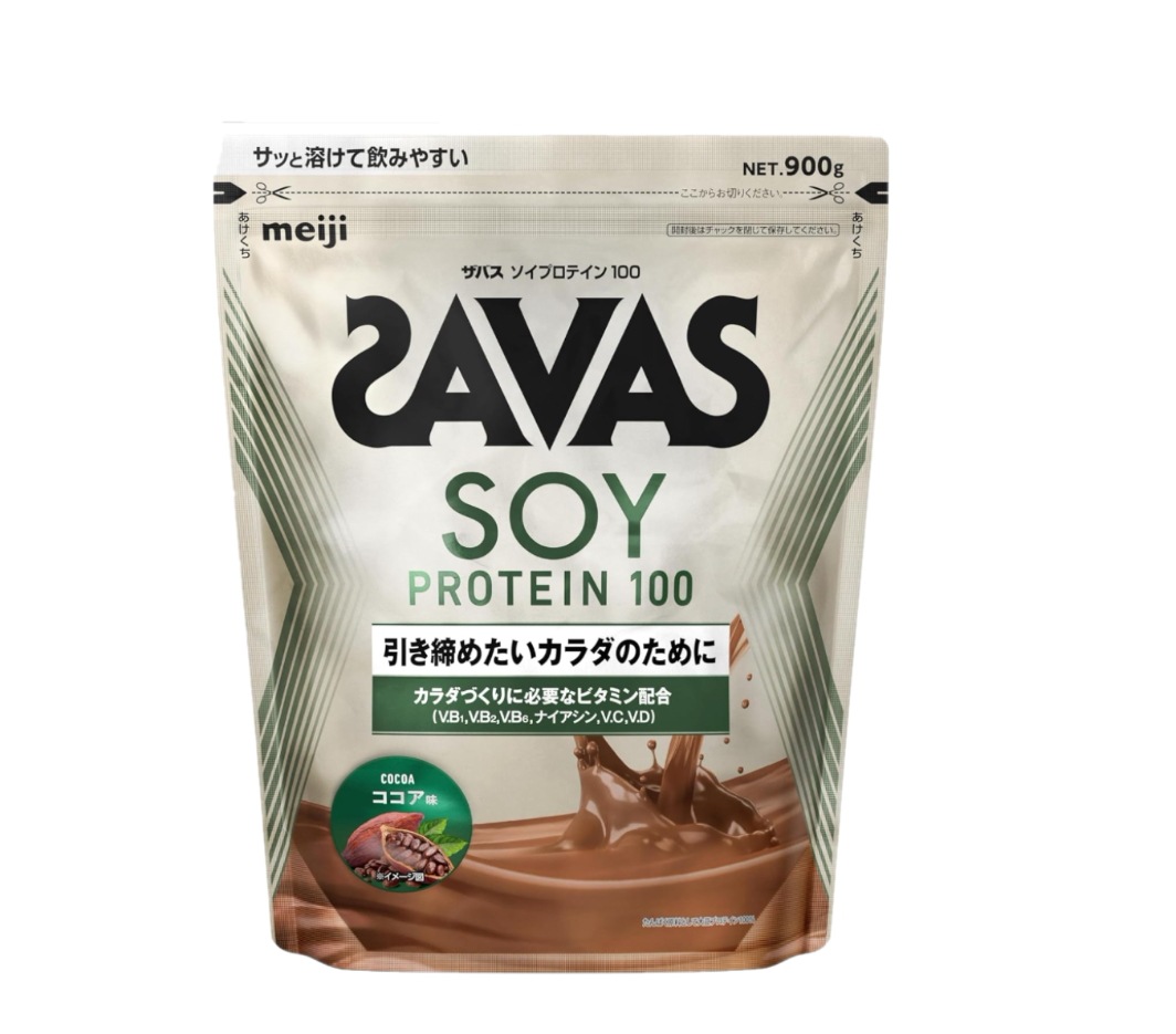 ソイプロテイン 100 ココア味 900g 明治 国内製造 ソイ プロテイン たんぱく質 タンパク質