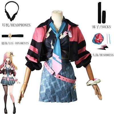 バーチャル YouTuber VTuber Kotoka Torahime 虎姫 コトカ コスプレ 変装 ENXSOLEIL コスチューム 文化祭 ハロウィン