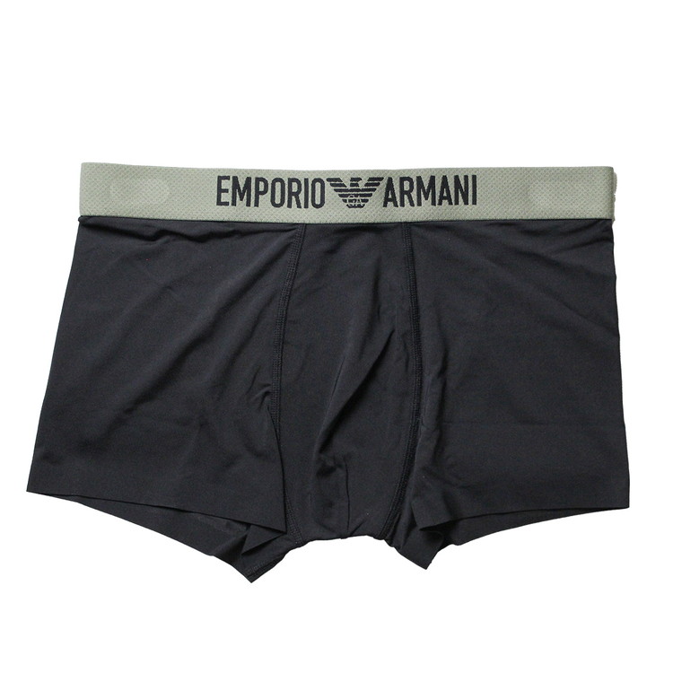 エンポリオアルマーニ：BASIC MICROFIBER ボクサーパンツ (ブラック)【AF10775-EM000363-UC001】 5,148円