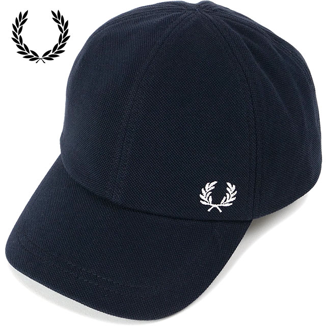 ピケ クラシックキャップ [HW6726-267] PIQUE CLASSIC CAP メンズ・レディース 帽子 鹿の子 サイズ調整可能 NAVY/S.WHITE