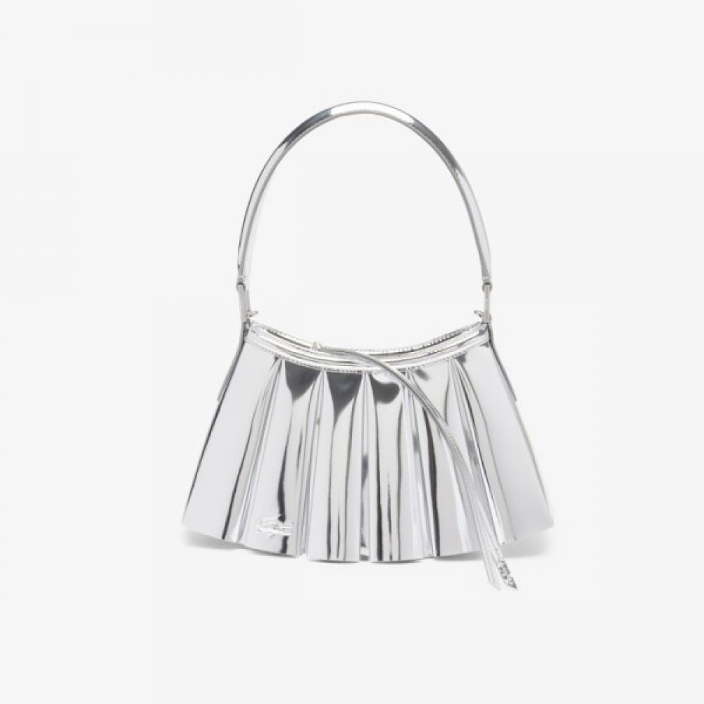 ラコステ ランウェイ ミラー レザー レングラン スモール トートバッグ