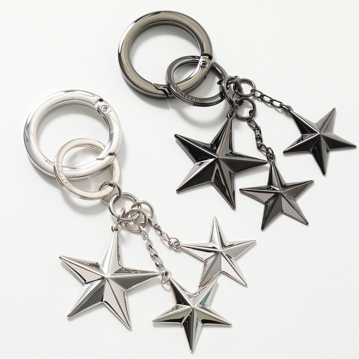 Jimmy Choo ジミーチュウ キーリング WESTLEY MTL ウェスリー レディース スター 星 バッグチャーム キーホルダー カラー2色