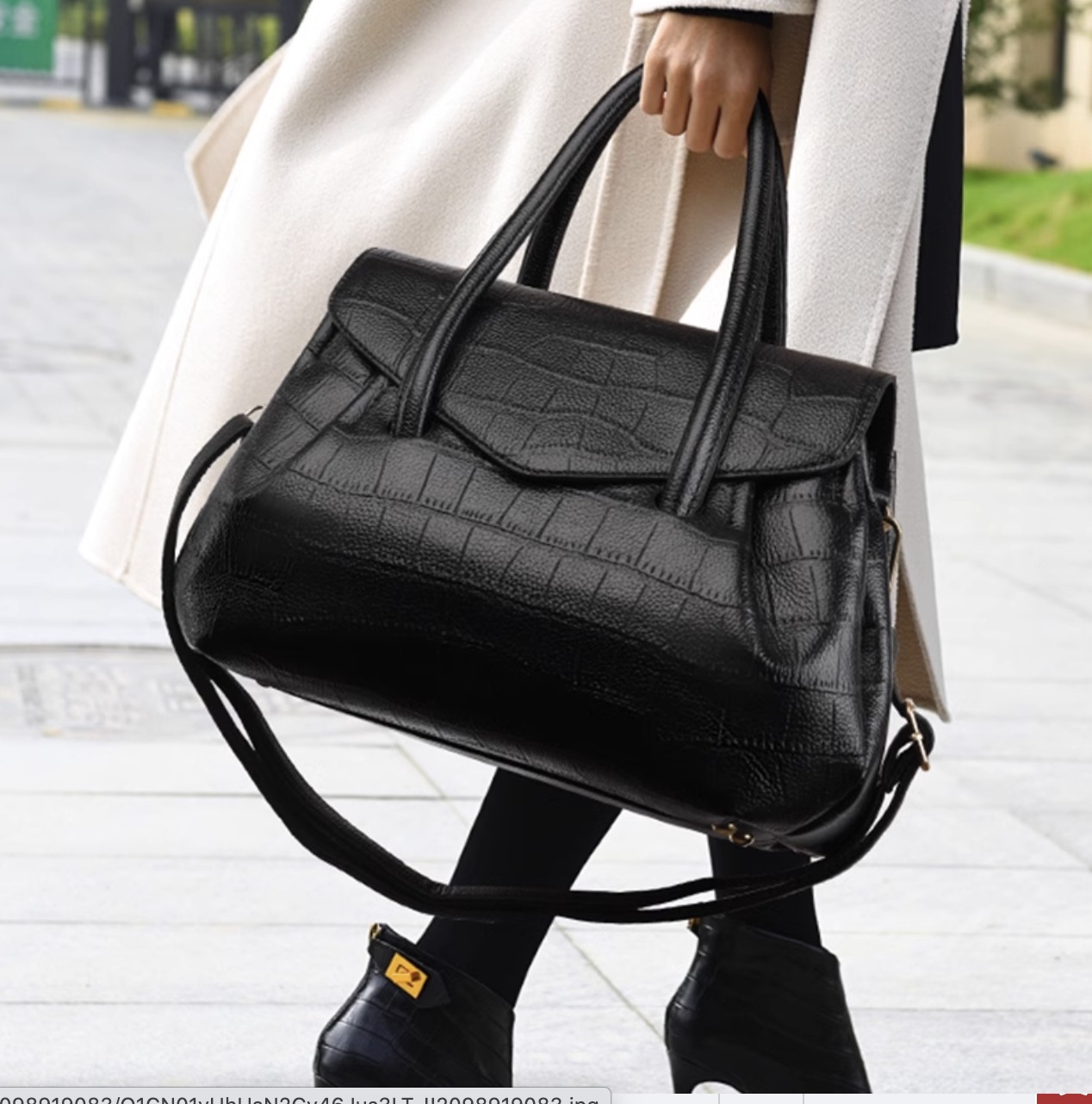 クロコダイル柄 バッグ バック カバン かばん 鞄 レディースバッグ レディースバック ショルダーバッグ ハンドバッグ 大容量 多収納 多機能 肩がけ 手持ち 斜めがけ 軽量 防水 きれいめ シンプル