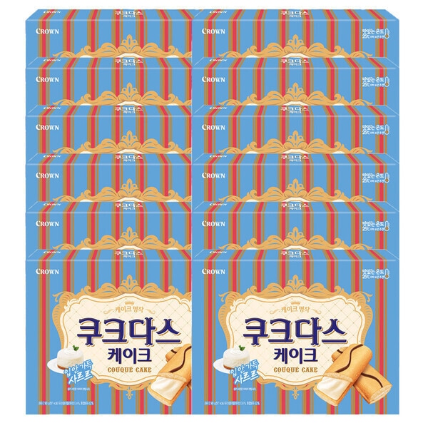 クラウン ククダス ケーキ 154g 12個