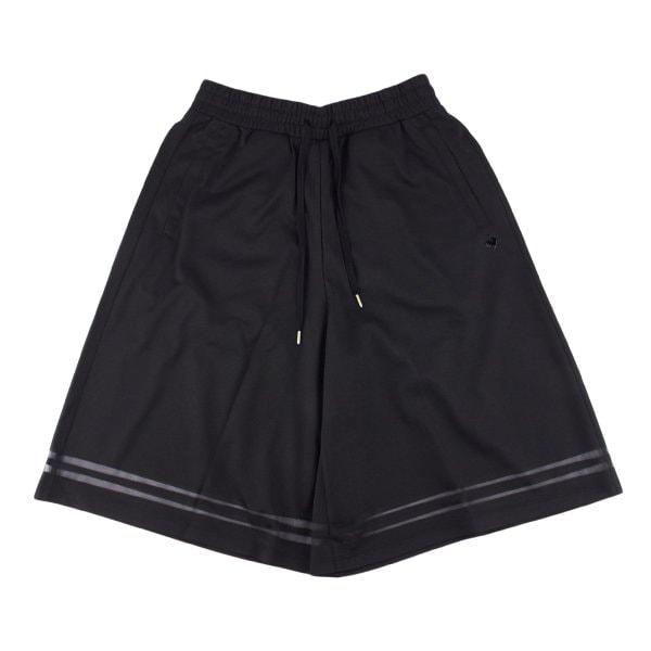 女性サンデー ジャカード バミューダ ショートパンツ QQ222OHP45 BLK_P421426114