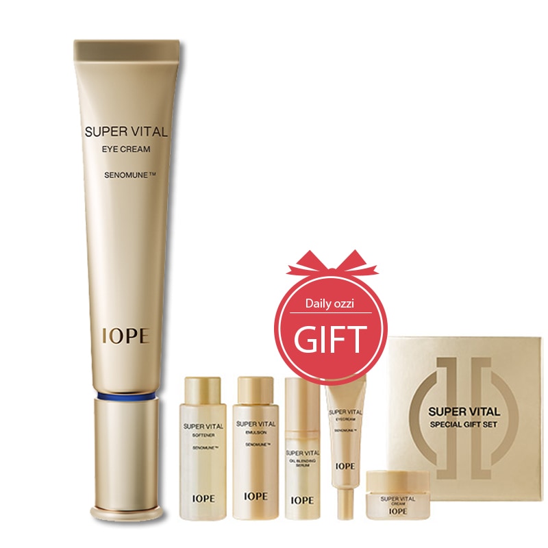 スーパーバイタル エッセンシャルアイクリーム 25ml [NEW 6世代]+【スーパーバイタル5種見本】