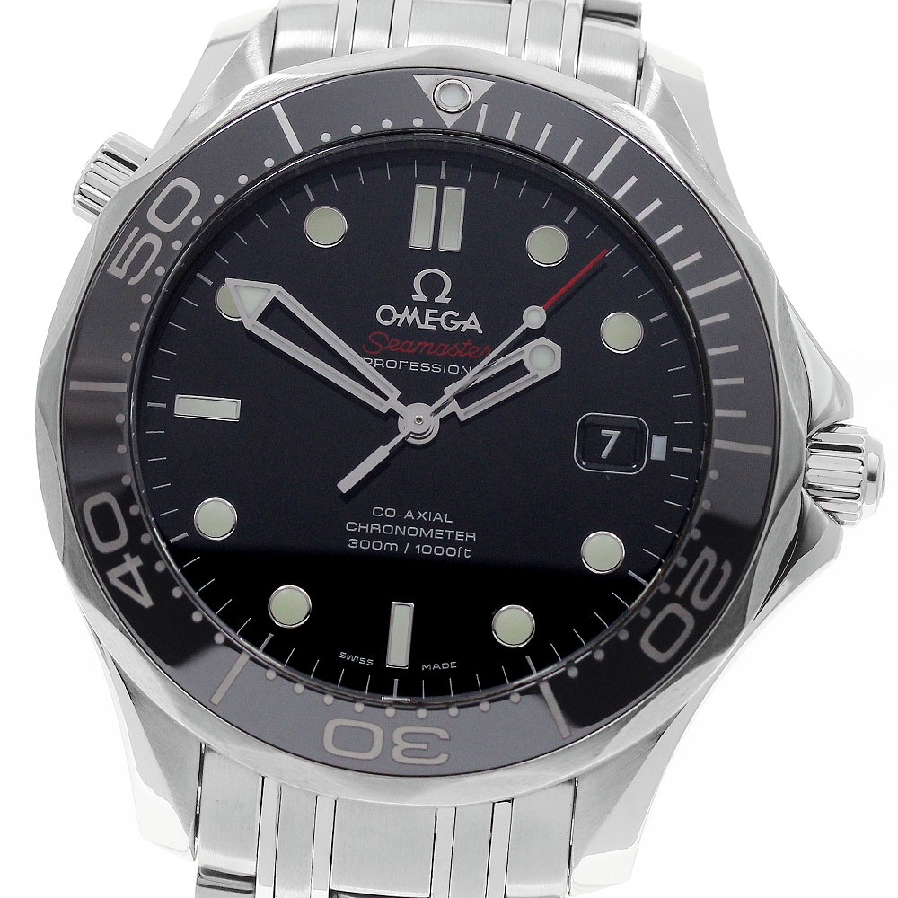 オメガ OMEGA 212.30.41.20.01.003 シーマスター300 デイト コーアクシャル 自動巻き メンズ 良品 _952344【中古】