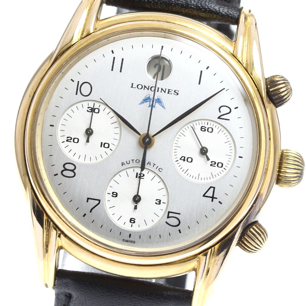 ロンジン LONGINES L4.661.2 モニュメント グランドクラシック Cal.L654.2 クロノグラフ 自動巻き メンズ _906549【中古】
