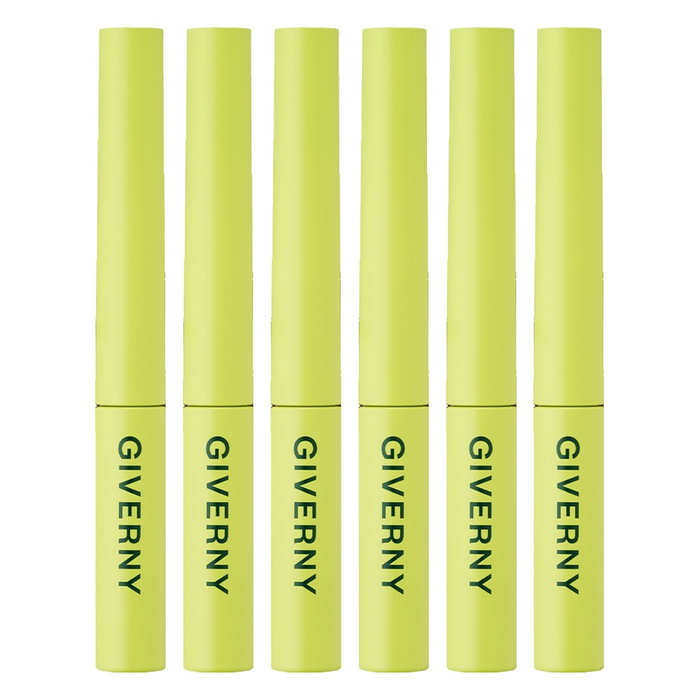 ジベルニー 密着 センシティブ ロングラッシュ マスカラ 3g02 ブラックブラウン6個