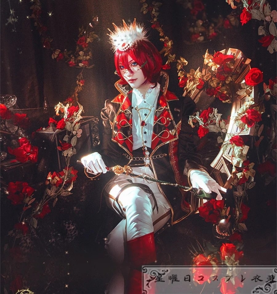 196ES あんさんぶるスターズ Eden 駆け引き ワンダーゲーム 七種茨 コスプレ衣装 コスチューム ハロウィン 仮装 変装