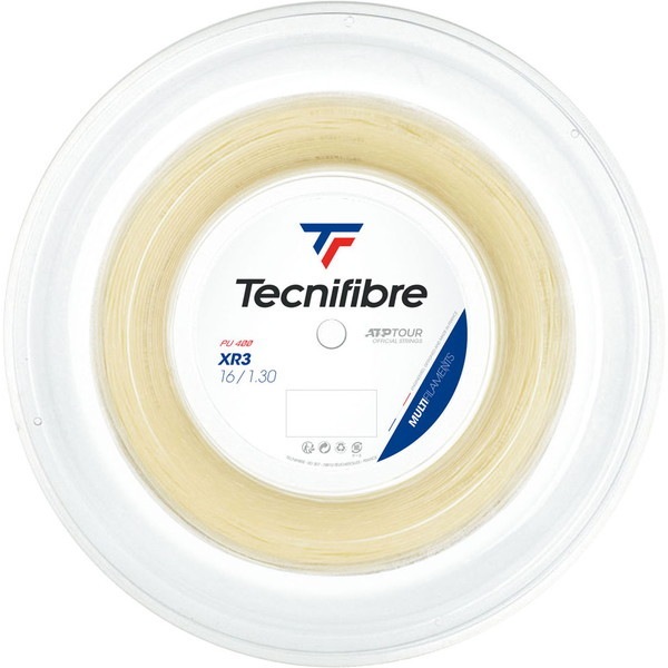 Tecnifibre (テクニファイバー) 硬式テニス用 ガット BOB XR3 200mロール ナチュラル 1.30mm TFSR202 NA
