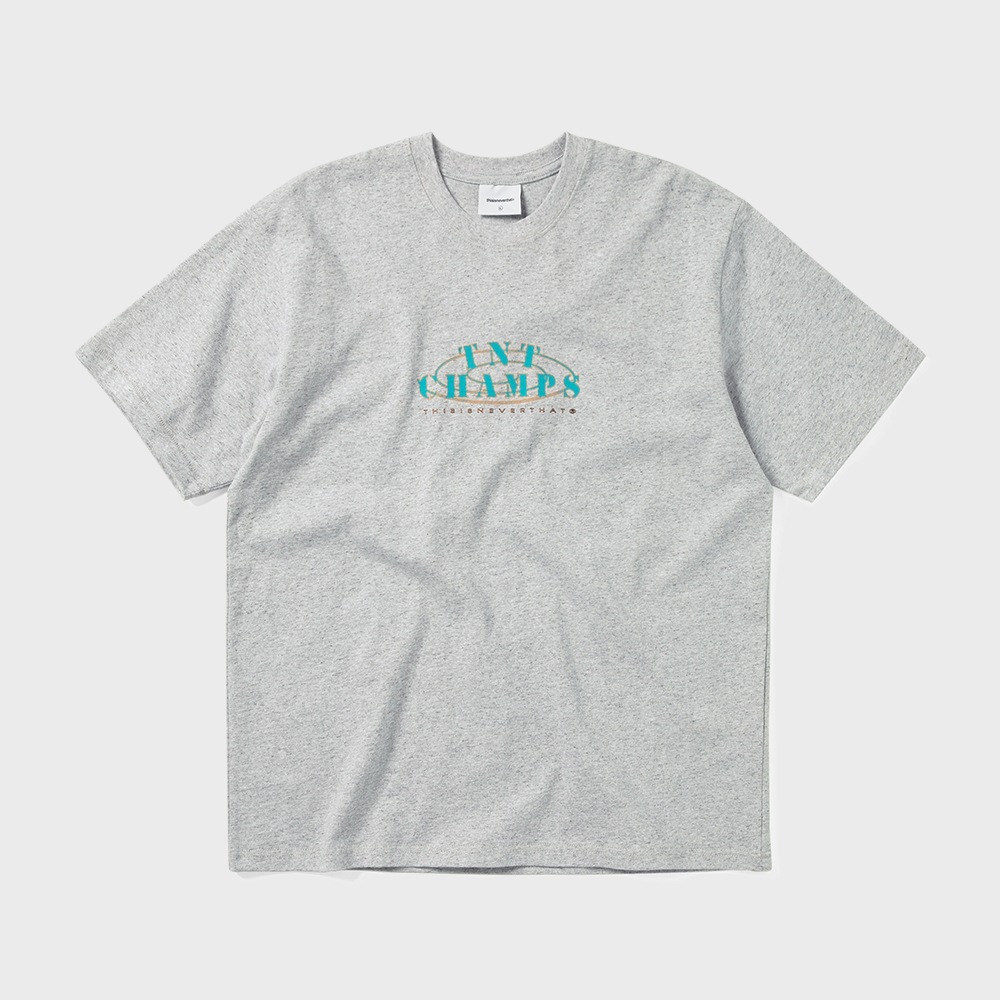 ディスイ즈ネバー댓 TNT CHAMPS Tee ヘザグレー