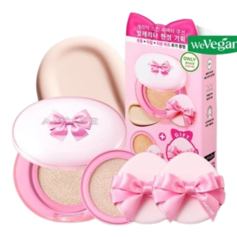 [25SS/新作/NEW COLOR 追加](25年2月発売)(+レフィル+パフ贈呈)セラミックスキン パーフェクター クッション バレリーナエディション限定企画, 4color