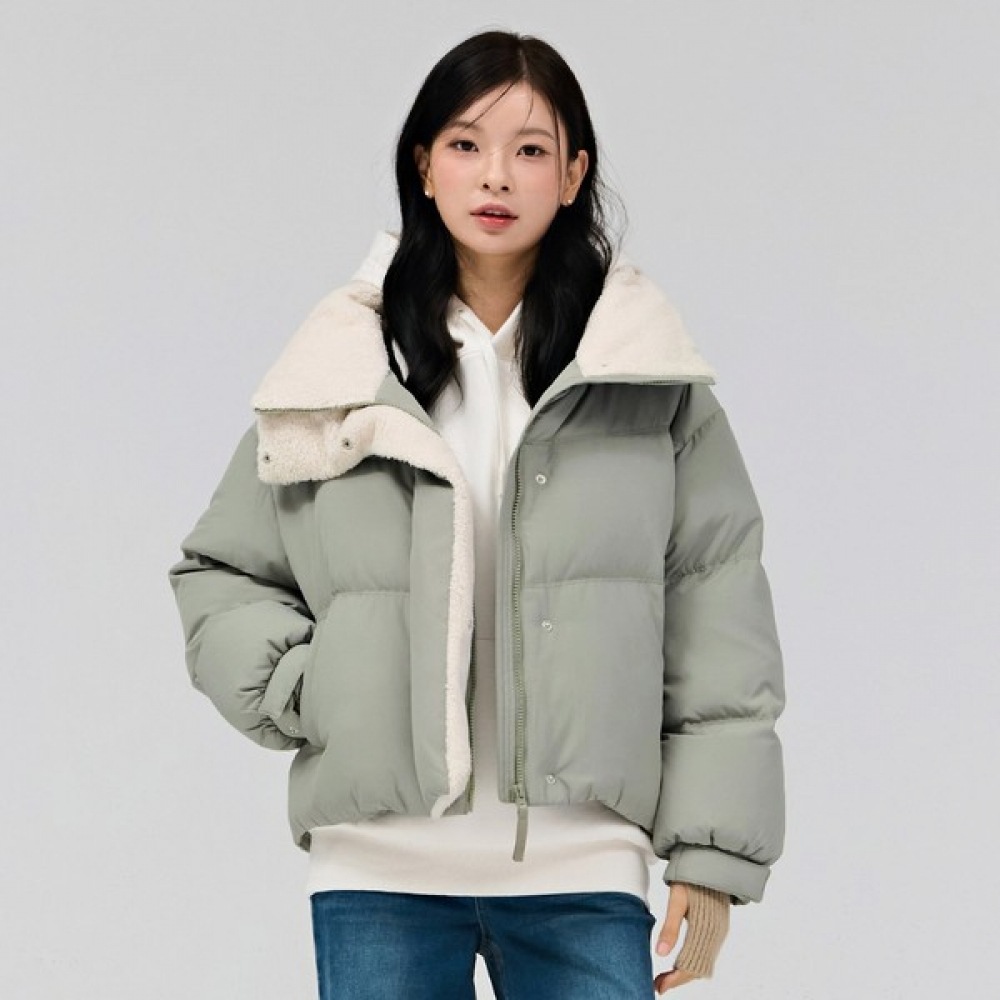 (チェースカルト) 女性用ボアカラーパファーパッド入りジャンパー-DFRG4771D0V 11,020円