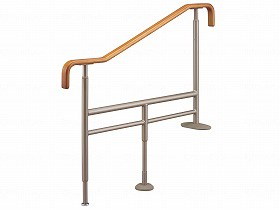 アロン化成 安寿 上がりかまち用手すり SM-1100L 上がりかまち用手すり