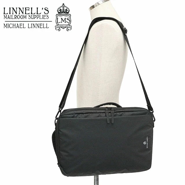 3ウェイバッグ [MLAC-43] 8L メンズ・レディース 鞄 バックパック ショルダーバッグ ブリーフケース ビジネス トラベル 出張 高耐久 撥水 黒 BLACK 正規取扱店