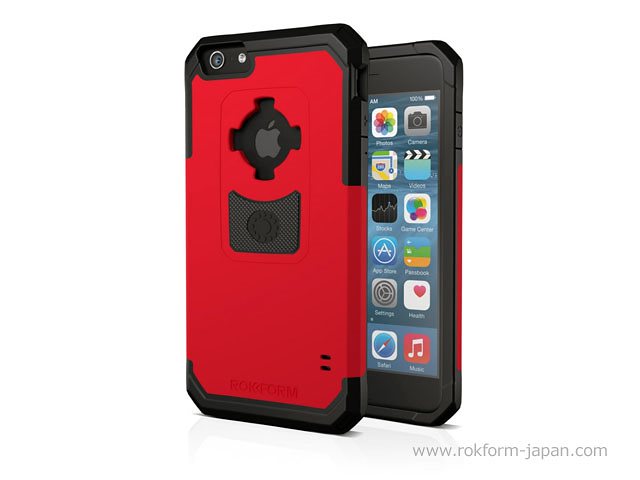 ROKFORM（ロックフォーム）スマートフォンケース iPhone 6 plus/6s plus SPORT v3ケース レッド