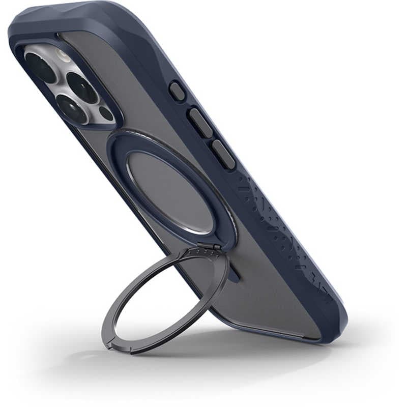 LAUT　iPhone 16 Pro(6.3インチ) CRYSTAL MATTER デニムブルー　LIP24BCMBL