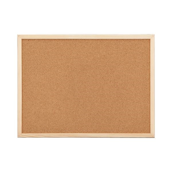 （まとめ） TANOSEE 両面コルクボード Mサイズ W600H450D15mm 1枚 10セット