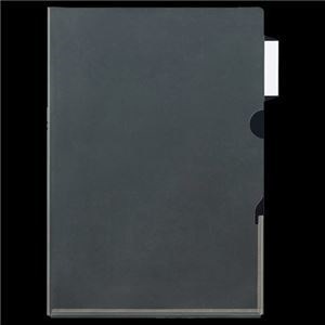 （まとめ） ニックス インデックス付クリアホルダー A4 サイドインデックスマチ付 MS-ICH-MA4 1パック（10枚） 15セット