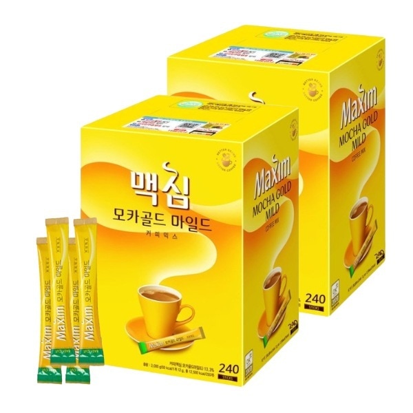 [1+1]マキシム モカゴールド マイルド コーヒーミックス 12g 240個