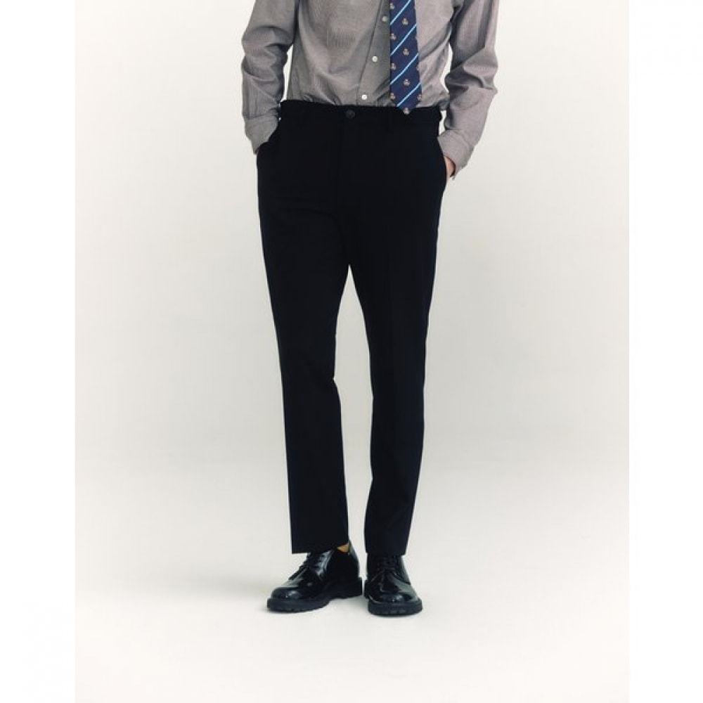 STRAIGHT ブラックソリッドスラックス HZPA4C361BK