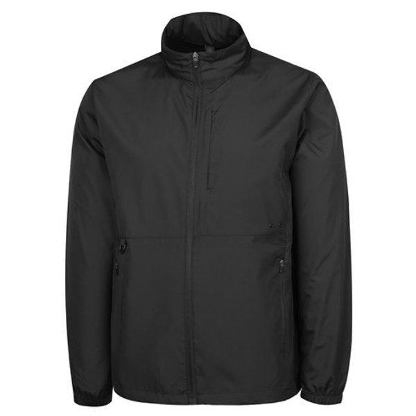 メンズ季節の変わり目フード取り外し可能ウインドブレーカージャンパー DD-JUA-BF351-ブラック