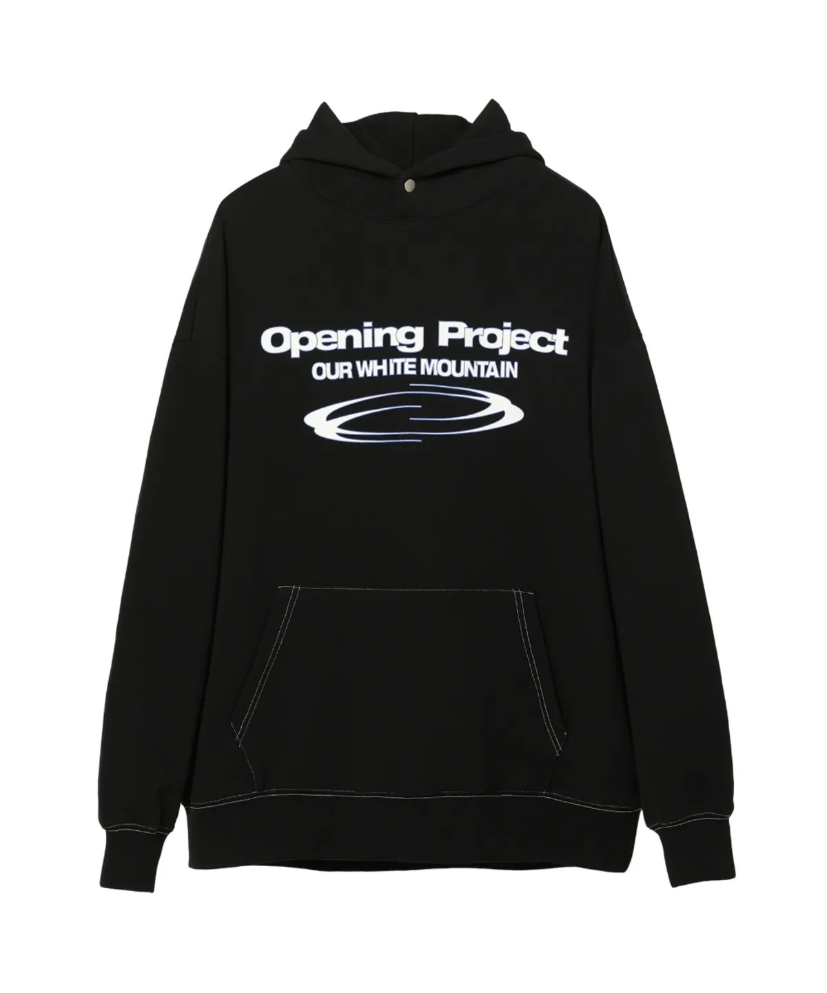 Qoo10 OPENINGPROJECT IDENTITY HOODIE ロゴ 長