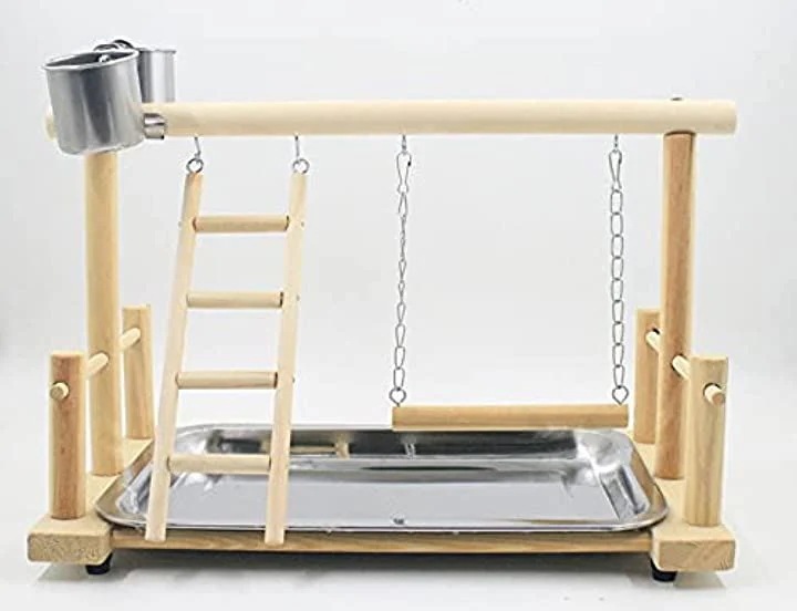 鳥の止まり木 スタンド おもちゃ 餌入れ 鳥かご とりかご