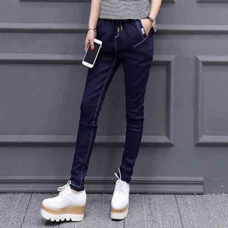 ジーンズ レディース ファッション ゴム スキニーデニム 冬 スキニーパンツ ストレート ワイドパンツ 夏 春 ジーパン ダメージ 50代 デニム 伸縮 デニムパンツ 秋 ゆったり 大きいサイズ パン 5,511円