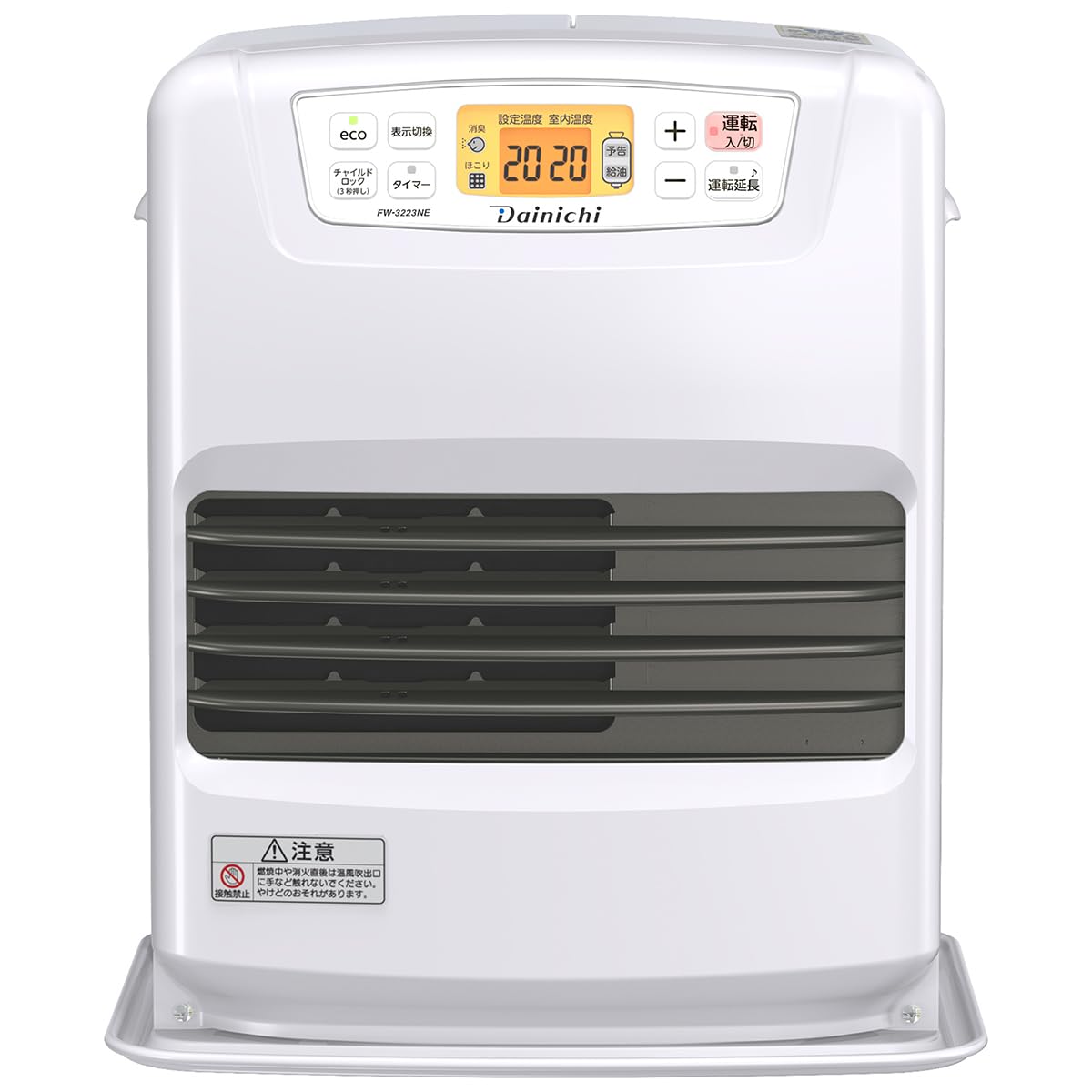アウトレット ダイニチ(Dainichi) 石油ファンヒーター (木造9畳まで/コンクリート12畳まで) NEタイプ ム-ンホワイト FW-32