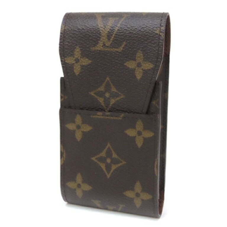 ﾙｲｳﾞｨﾄﾝ LOUISVUITTON ｴﾃｭｲｼｶﾞﾚｯﾄ ｼｶﾞﾚｯﾄｹｰｽ M63024 ﾓﾉｸﾞﾗﾑ 【中古】(61776)