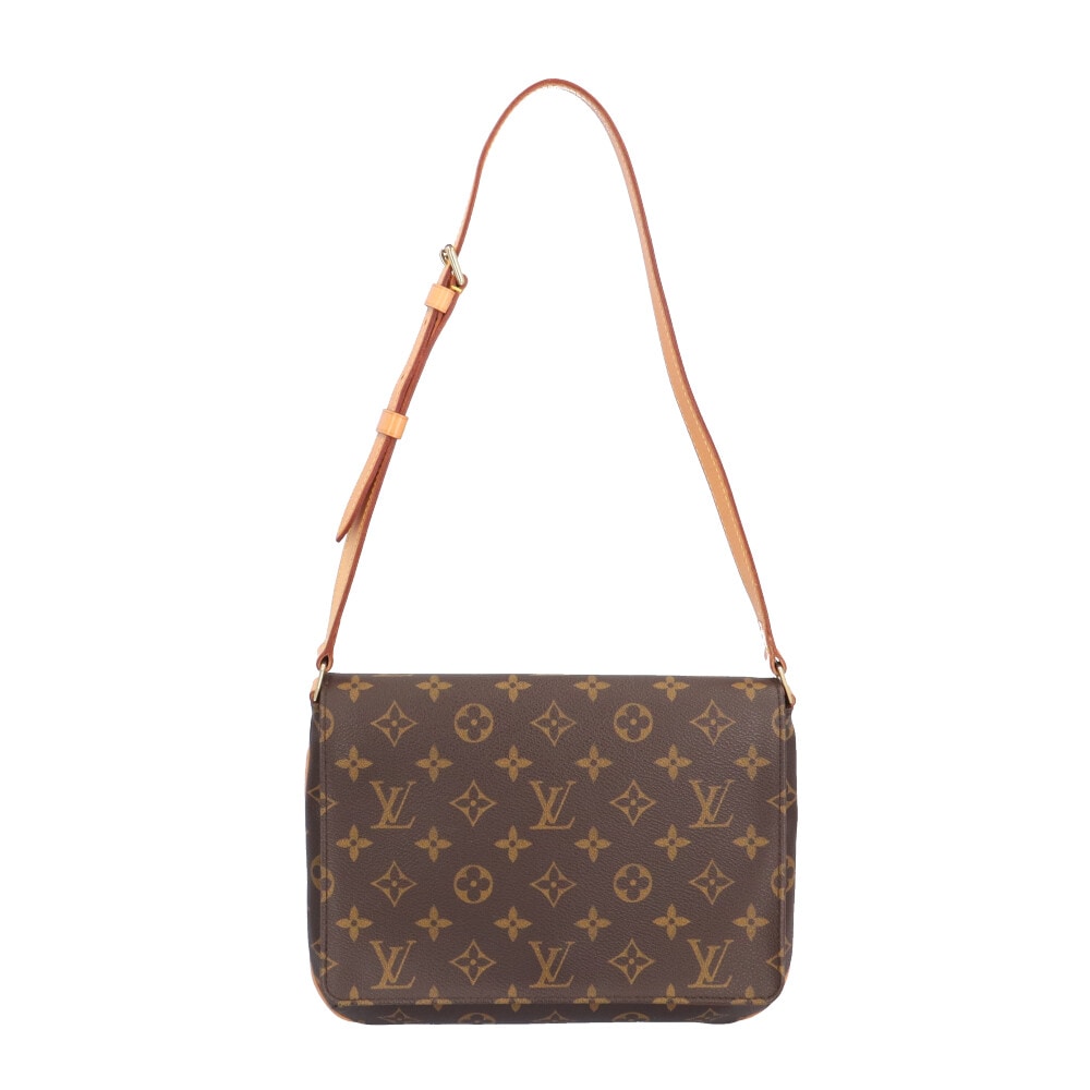 ルイヴィトン ミュゼットタンゴ ショート モノグラム ショルダーバッグ モノグラムキャンバス M51257 ブラウン LOUIS VUITTON 中古