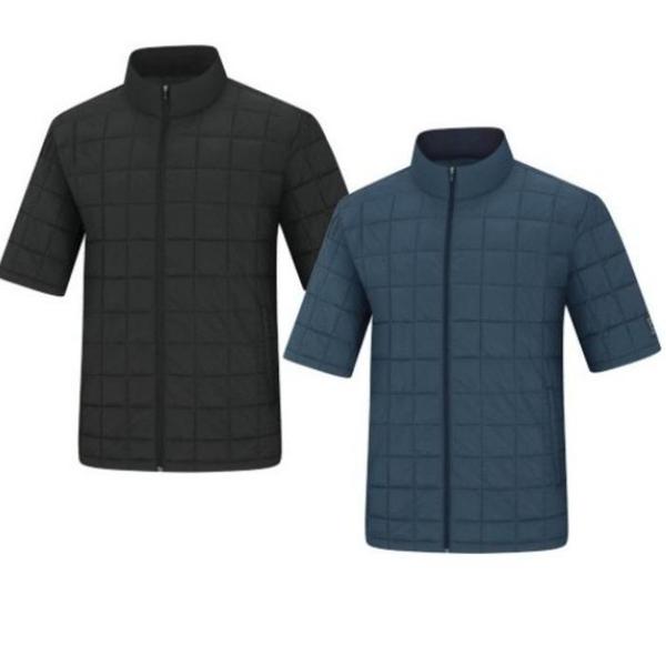 HC03 男性ウェルロン詰め物半袖パディングジャケット ディフロン KVJ6521M (S41556786)