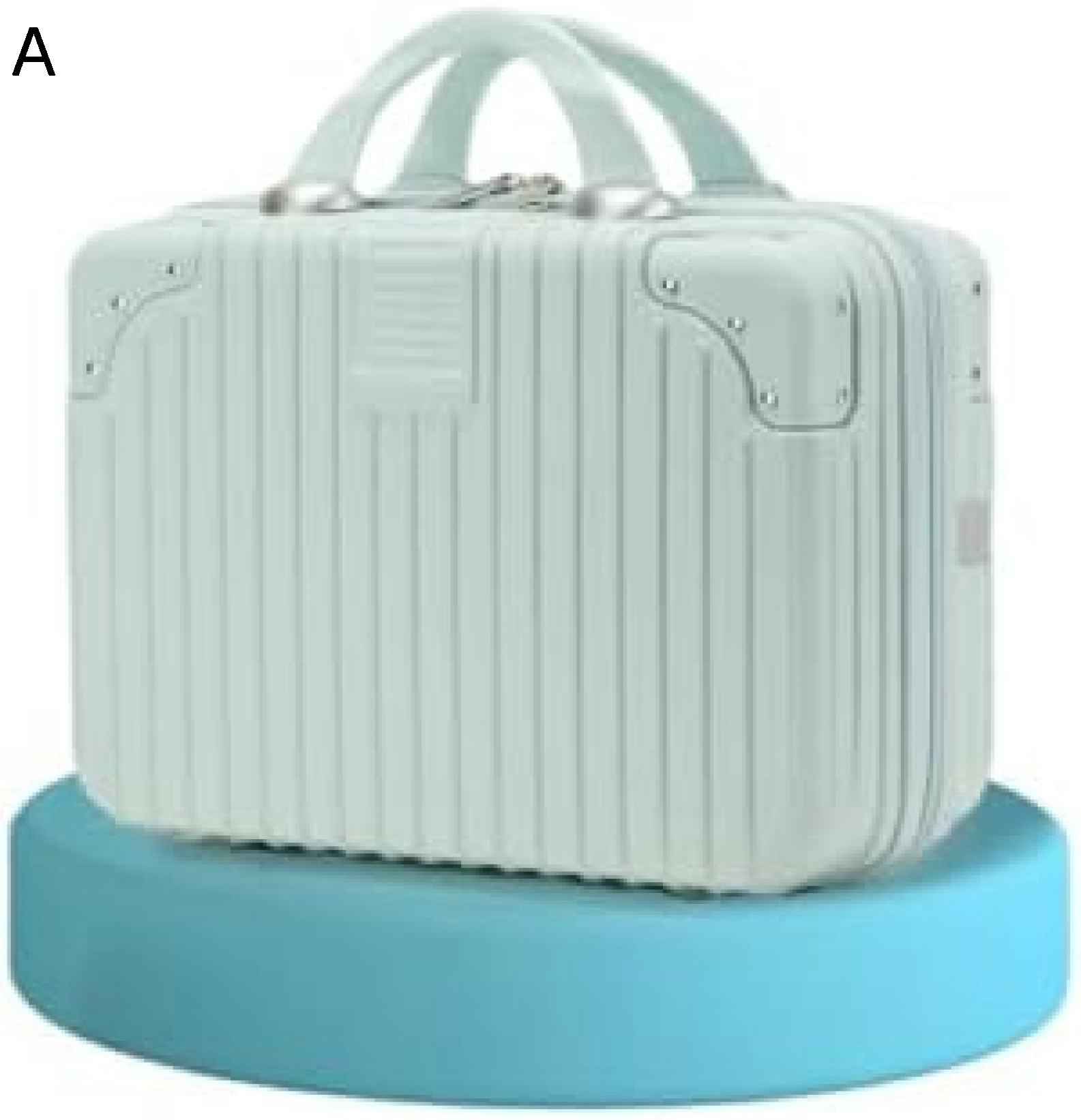 ミニスーツケースメイクケーストランクケース ハンドバッグ 収納ケース おしゃれ 軽量 小型 キャリーバッグ ミニトランク 防水 大容量 14インチ かわいい 出張 機内持ち込み可 旅行 13,914円