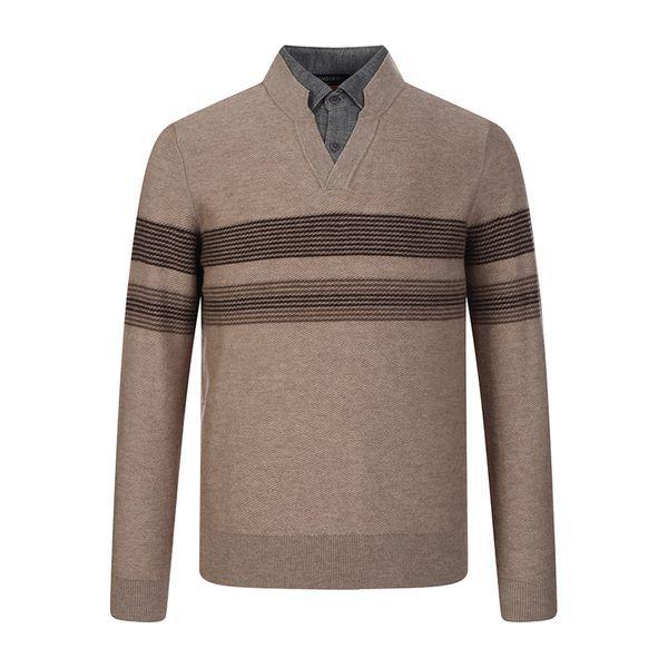 ウールハンギジャン二重エリニット MITBP4WB116_P407979933