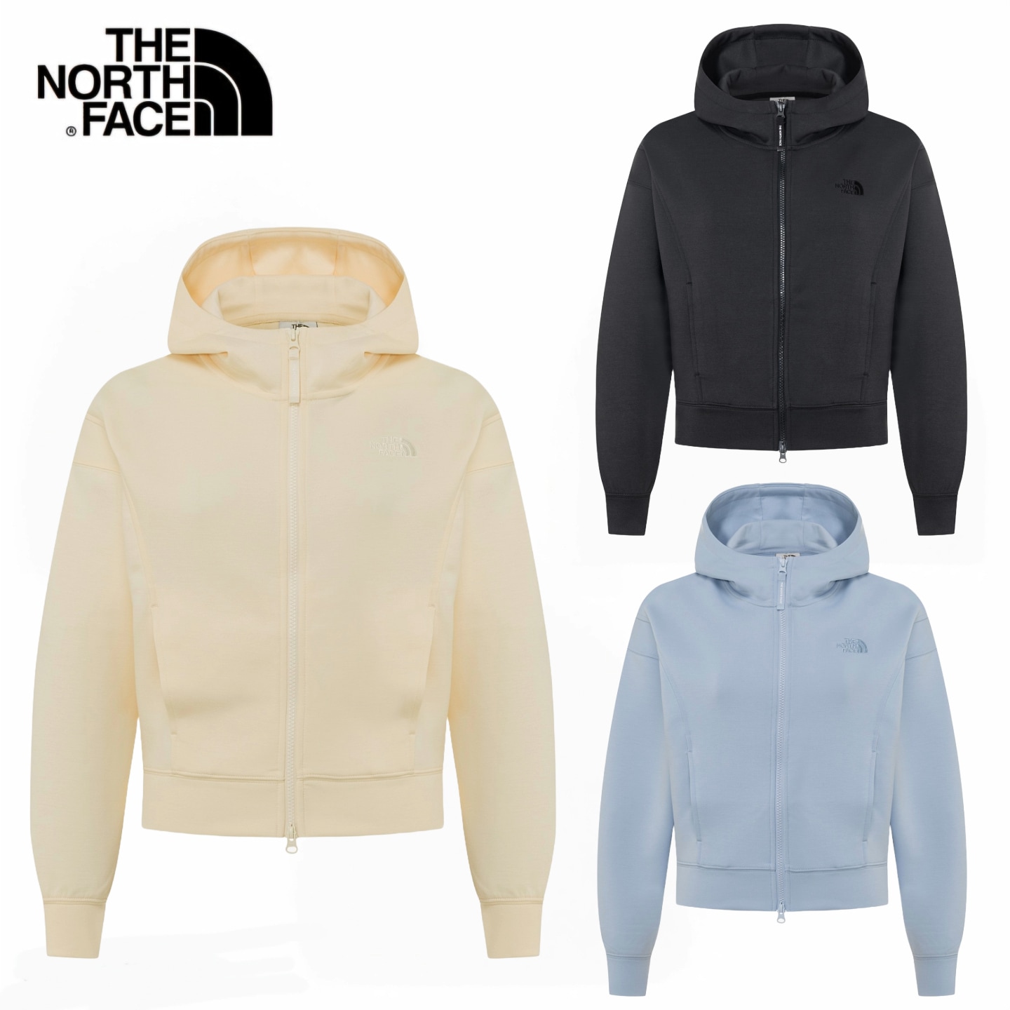 WS SMOOVE HOOD ZIP UP レディース スムーブ フード ジップアップ クロップ フードジップアップ 季節の変わり目 ジップアップ 基本フード ジップアップ