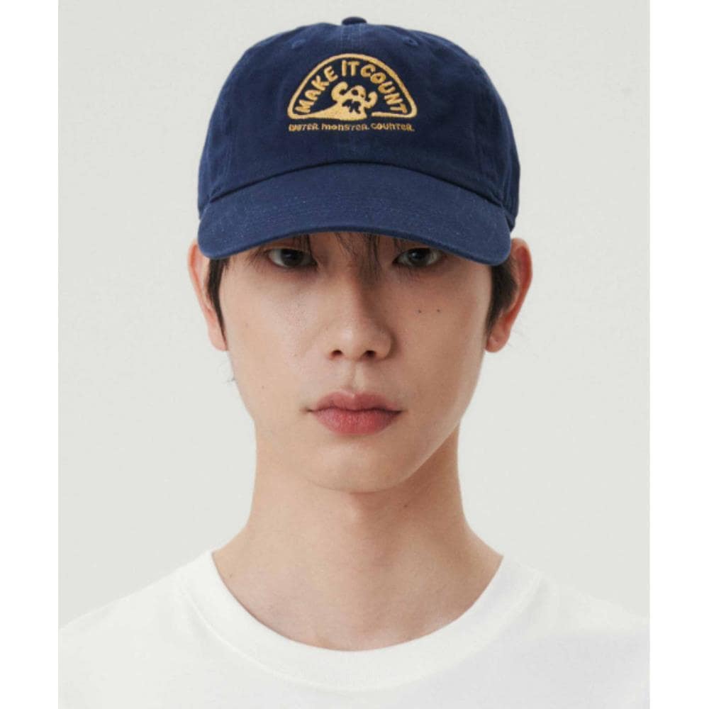 WMC Half Monster Ball Cap NAVY O-MOBXE4M44556