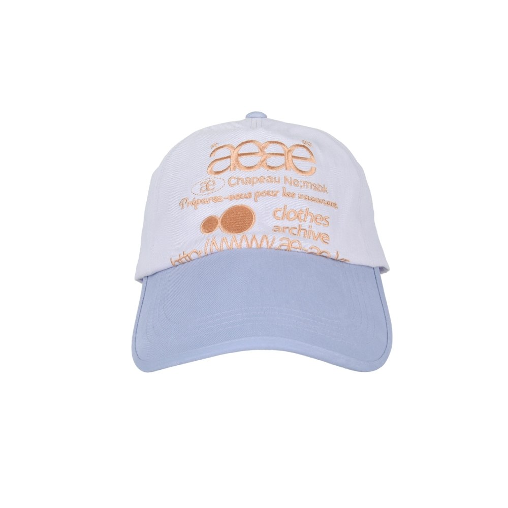 大勧め PANNEL 5 LOGO WEB aeae【aeae】 BALL PURPLE GREYISH : CAP