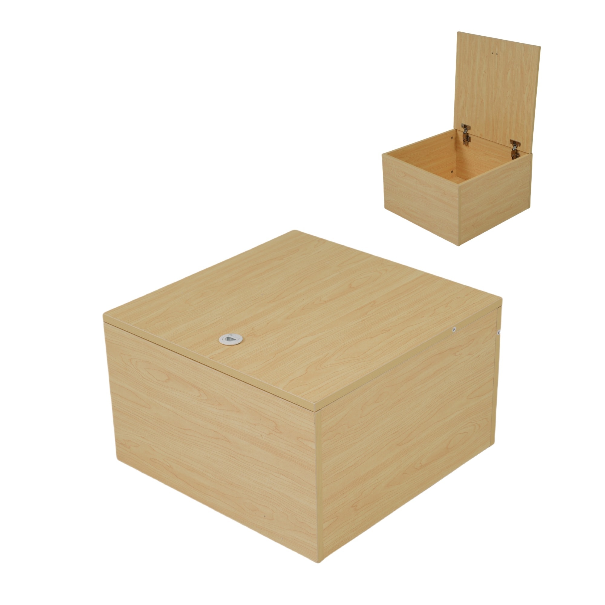 【上開きボックス2個】 収納ベッド ユニット 収納ボックス 小上がり ユニットベッド 50×50×30cm 組み合わせ自由自在 収納ベンチ 収納箱 ベッド 箱型 ベッドフレーム シングルサイズ ダブ 13,035円