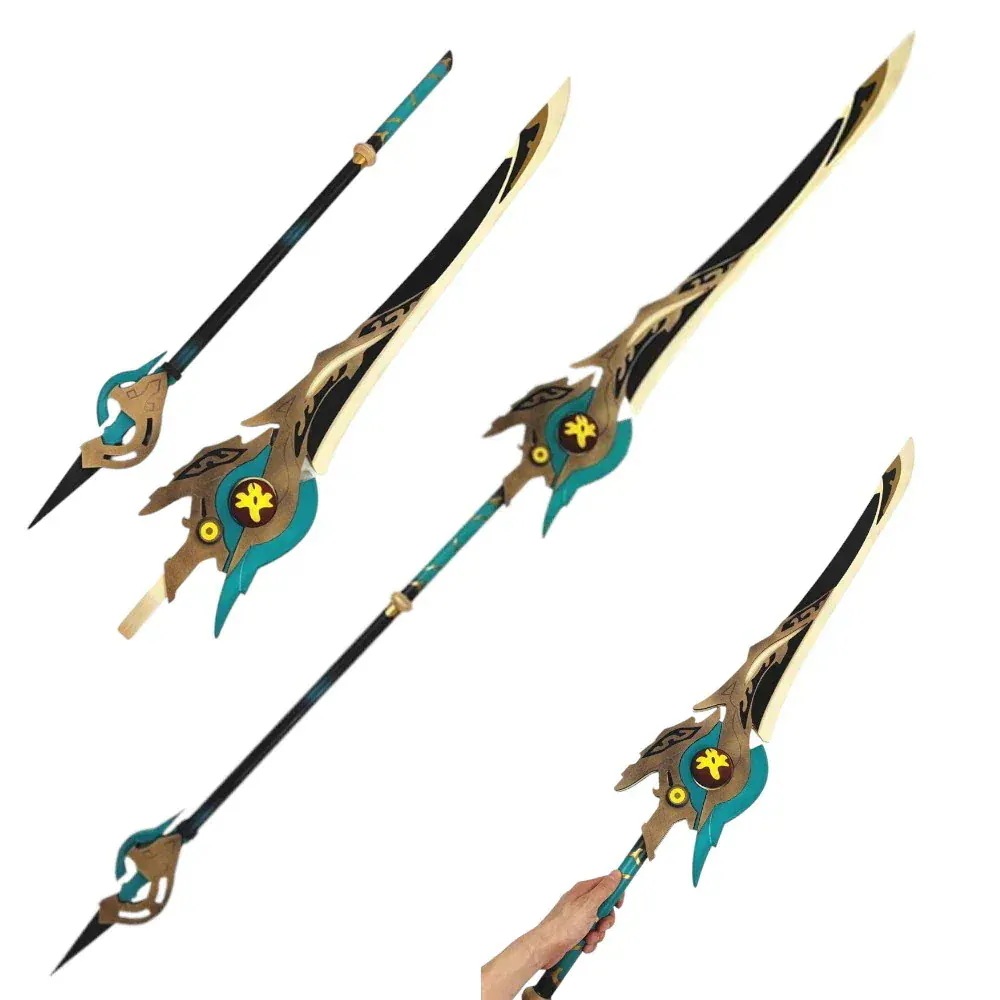 限定発売 独自の設計 崩壊スターレイル スタレ 景元（けいげん） 神君 武器　コスプレ道具　1.8m 2m レプリカ　木　撮影道具　　ハロウィン　げんしん　イベント　仮装　おもちゃ