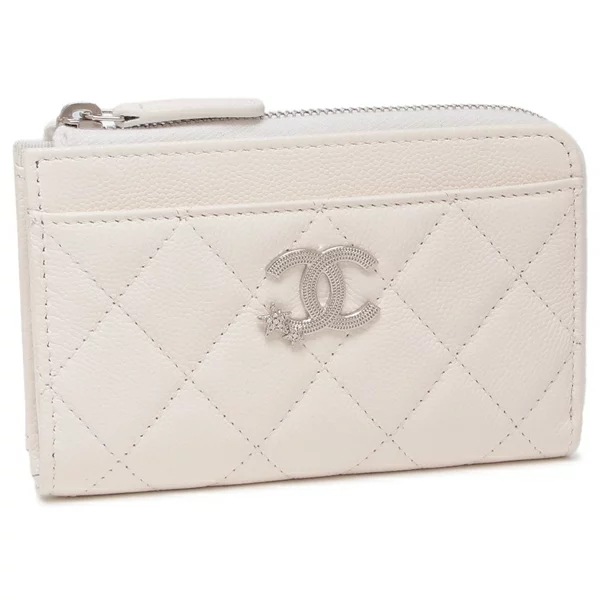 カードケース フラグメントケース マトラッセ ココマーク CCマーク スター ホワイト レディース AP3732 B21489 10601