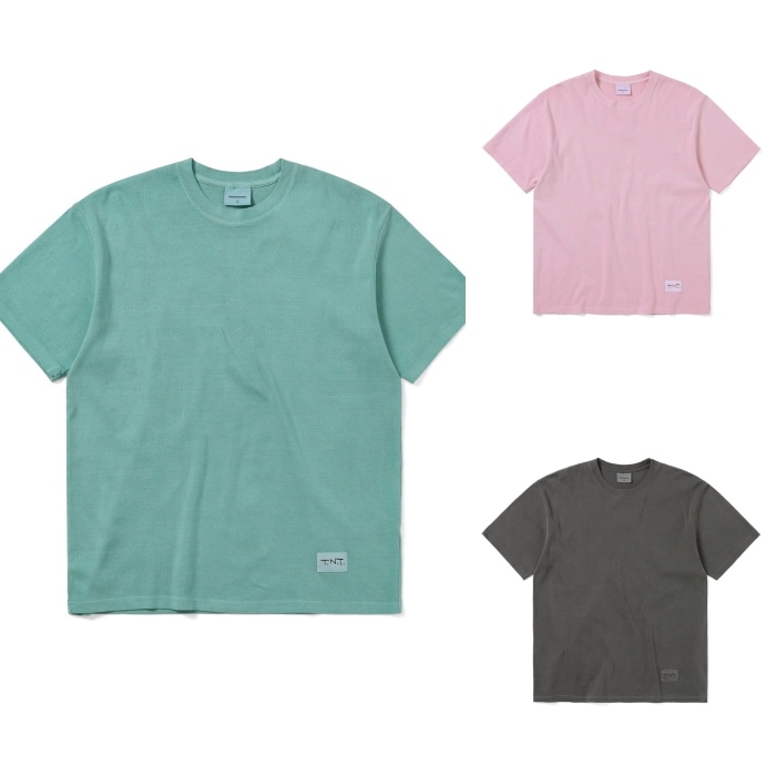 【THISISNEVERTHAT】 TNT JACQUARD TEE : 3COLORS