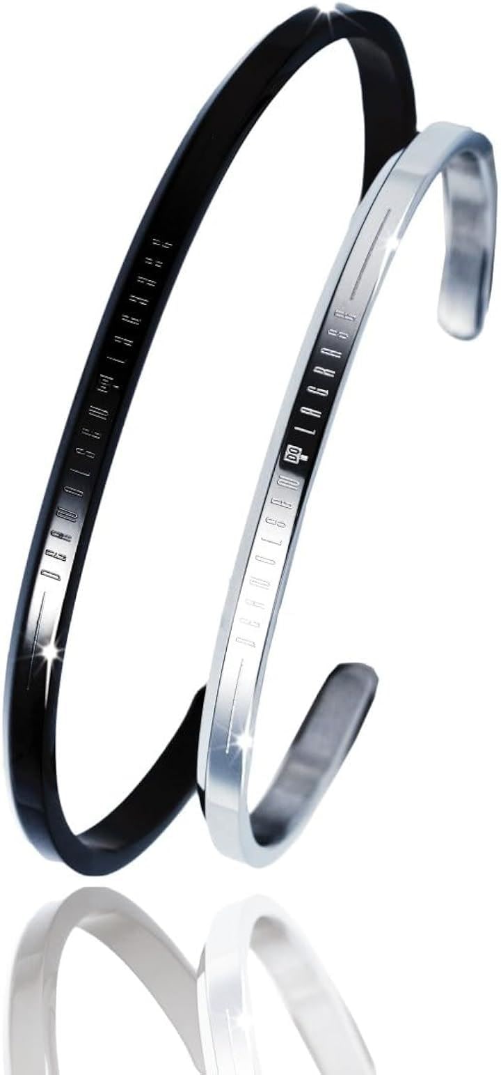 DeanOlsen＆Le Grace Wブランド共同企画 ペア バングル ブレスレット プレゼント 付属品メッセージカードギフト袋ジュエリークロス ジュエリーボックス メンズL